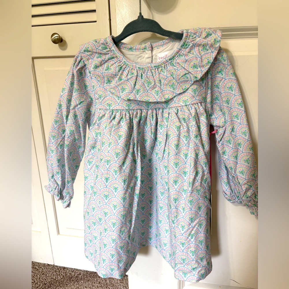 Cecil and Lou Corduroy Dress 3T